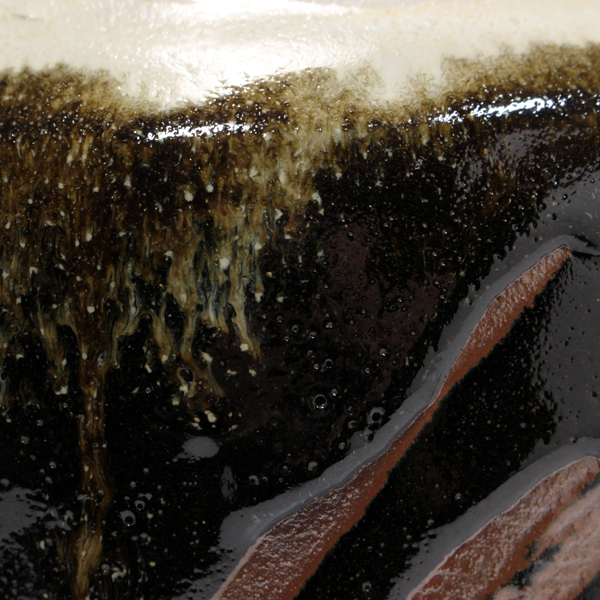 濱田庄司 『掛分紋打花瓶』 -瀧屋美術 -鎌倉の美術品店 販売買取