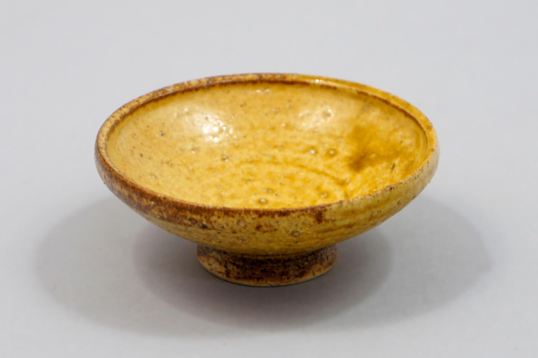 黄瀬戸 盃 骨董 黄瀬戸 盃 骨董