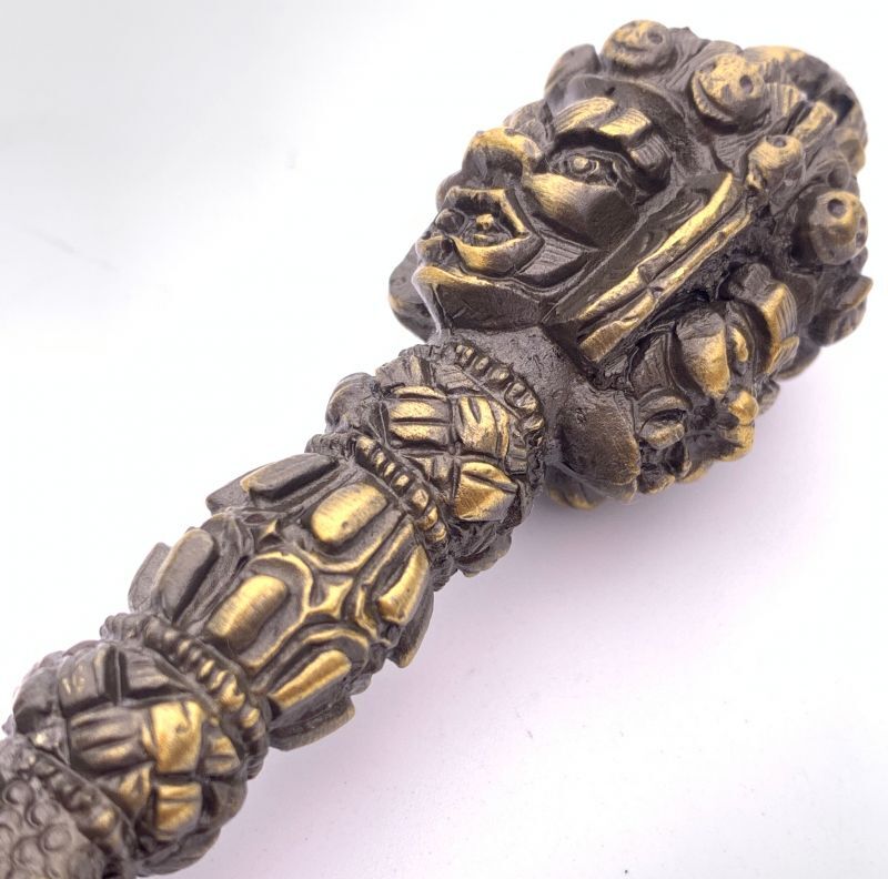 ◇チベット密教法具 3面憤怒尊プルパ（密教宝剣）◇ - TashiTage