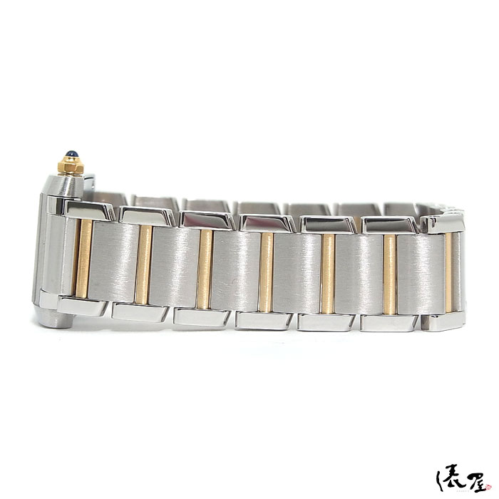 極美品】カルティエ K18×SS タンクフランセーズ SM コンビ【生産終了