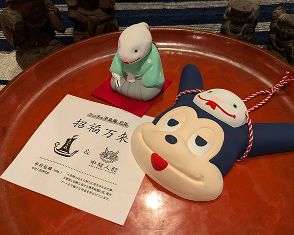 TIGRE BROCANTE »アーカイブ » ナッティー干支面博多人形 巳