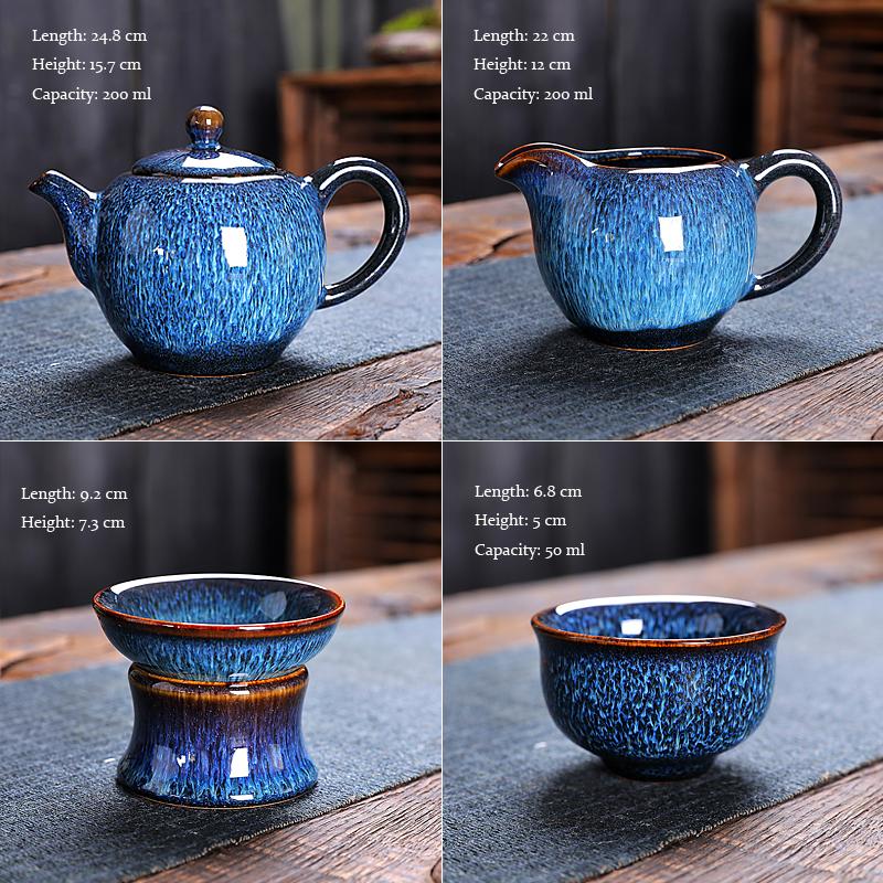 Iceberg Jian Zhan Tenmoku Tea Set – Tenmokus