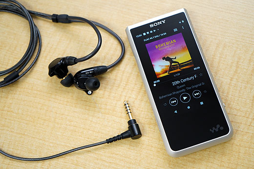 Android搭載・ハイレゾ＆バランス接続対応ウォークマンの高音質モデル