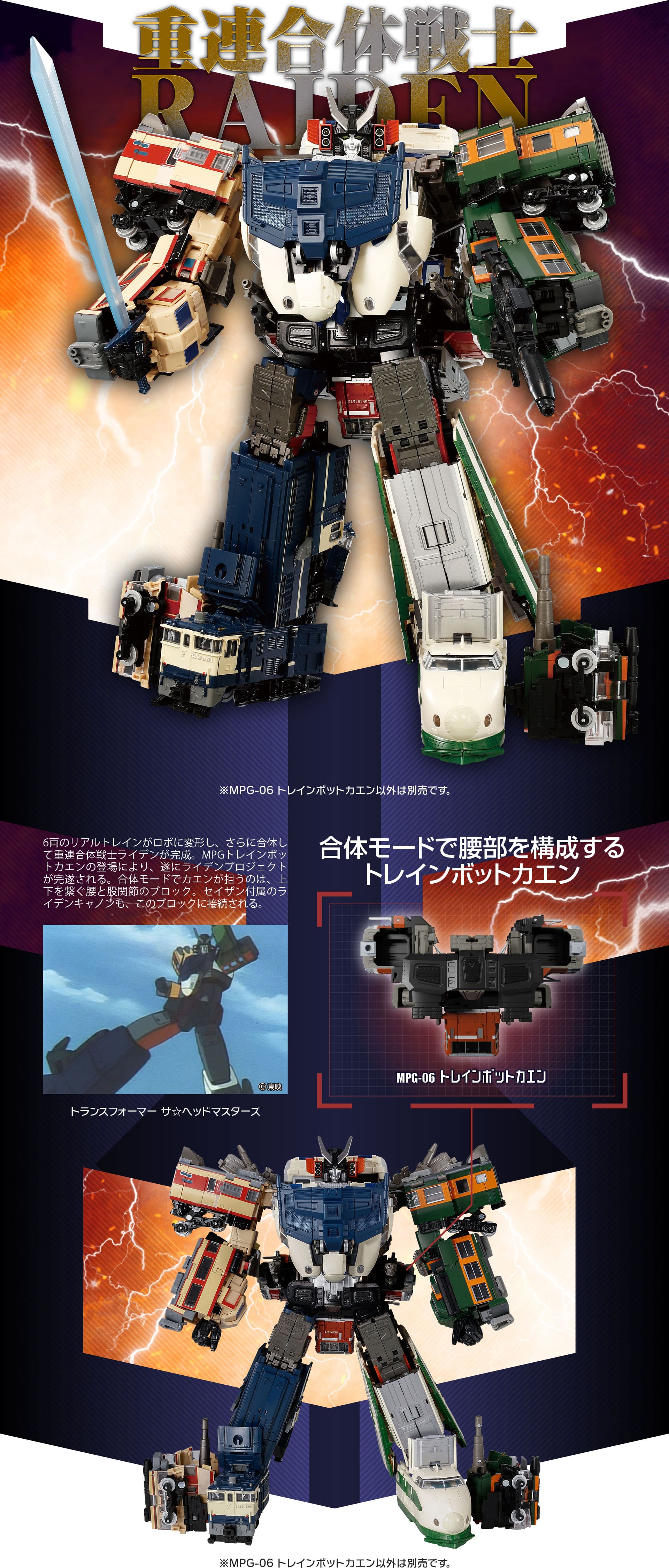 トランスフォーマートレインボット