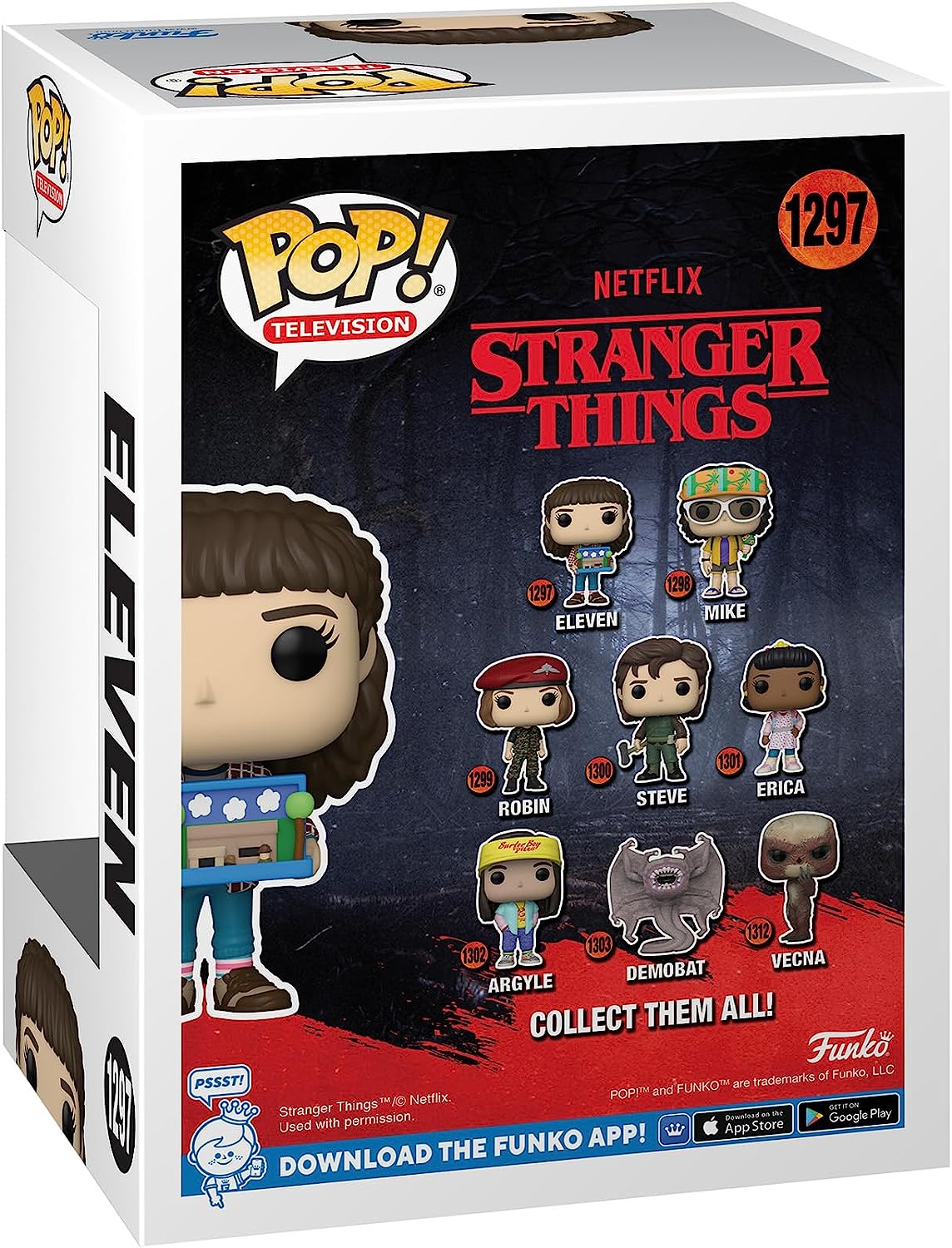 Funko POP! Television: Stranger Things - Eleven [#1297