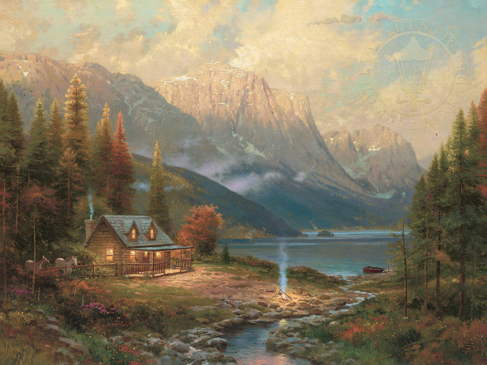 Beginning Of A Perfect Day | Thomas Kinkade Carmel & Monterey