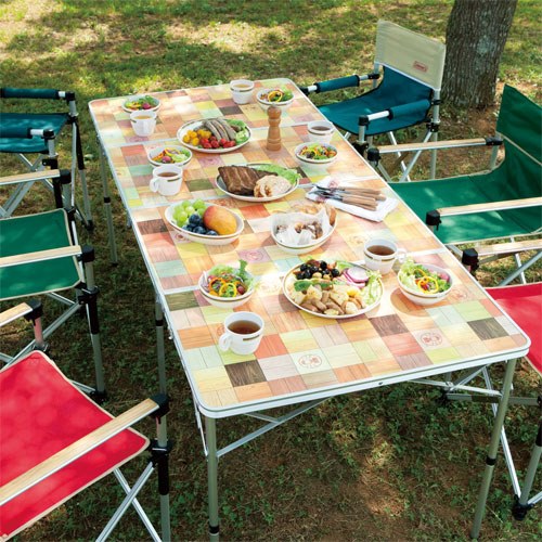 テーブル・チェア・ハンモック Coleman NaturalMosaicLivingTable180