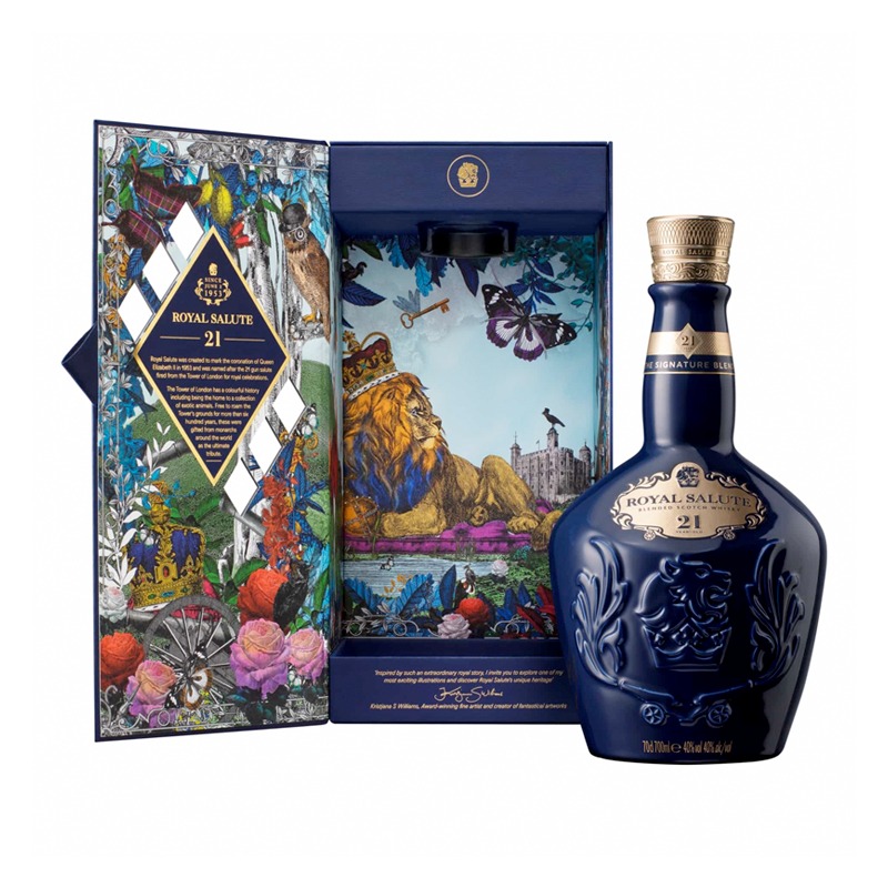 ROYAL SALUTE 21 YEAR OLD SIGNATURE BLEND 700ML - THAI SENG LIQUOR