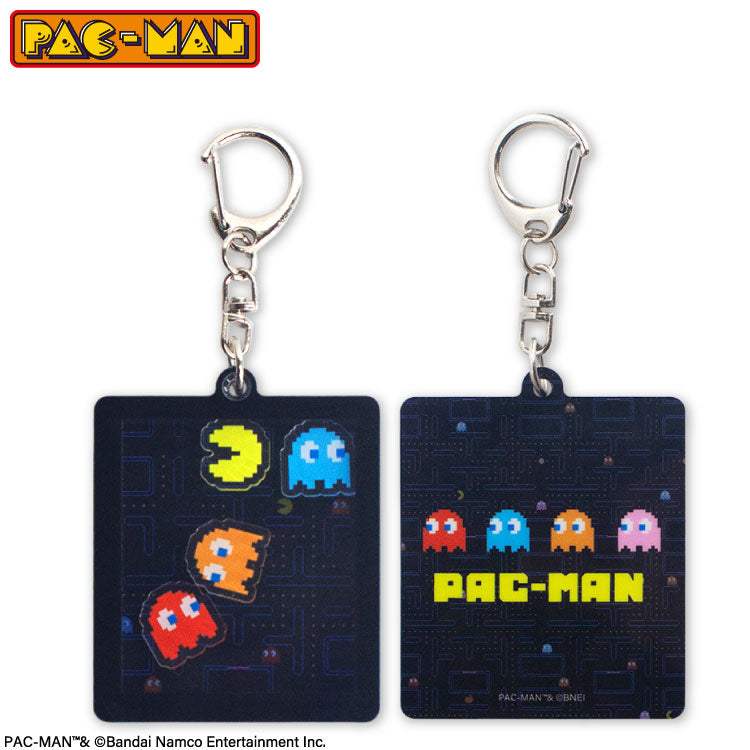 パックマン コラボ シャカシャカアクリルキーホルダー – サンキューマート