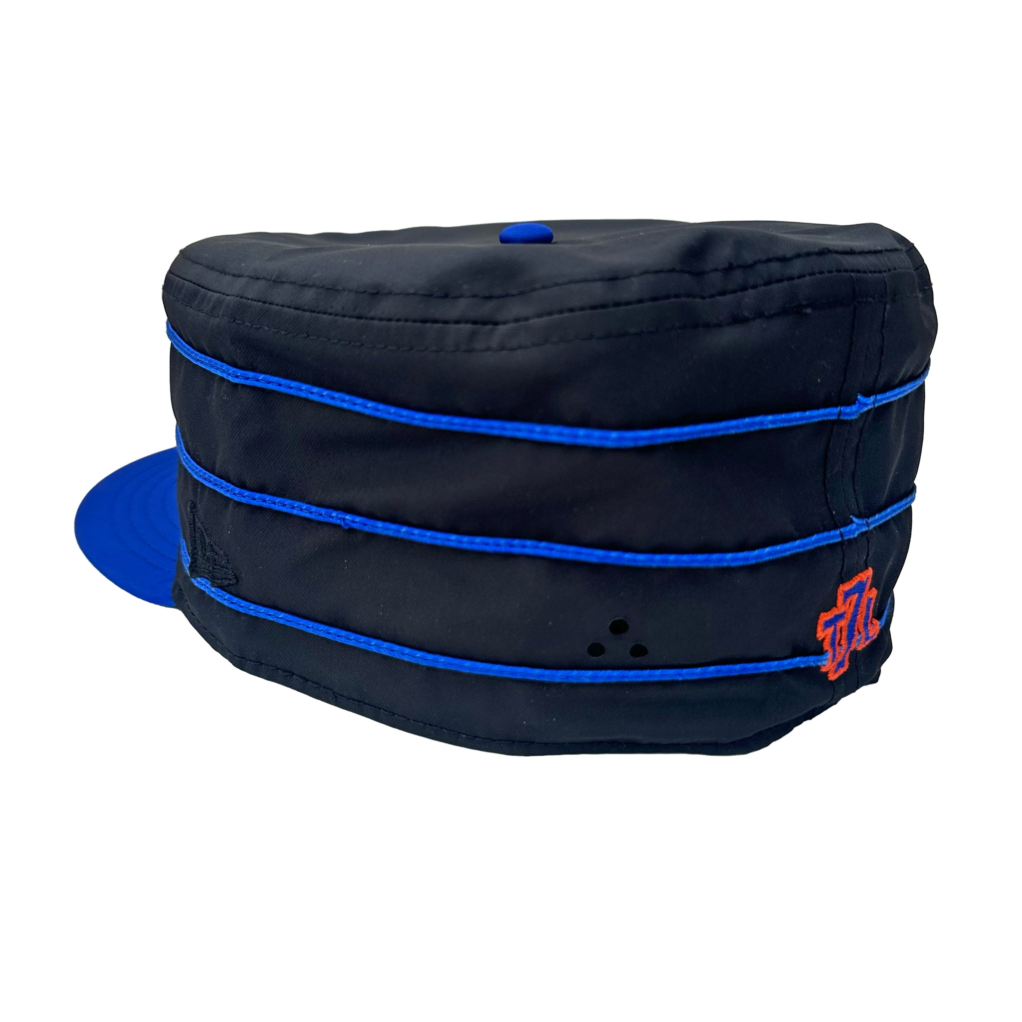 NY Mets Pillbox (Black) | New Era Fitted