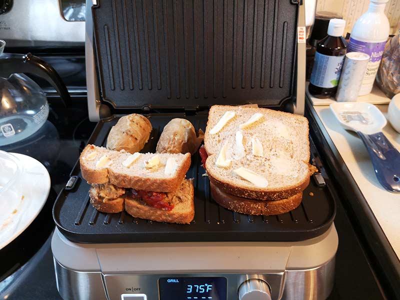 Cuisinart GR-5B Series Griddler FIVE tabletop grill and panini