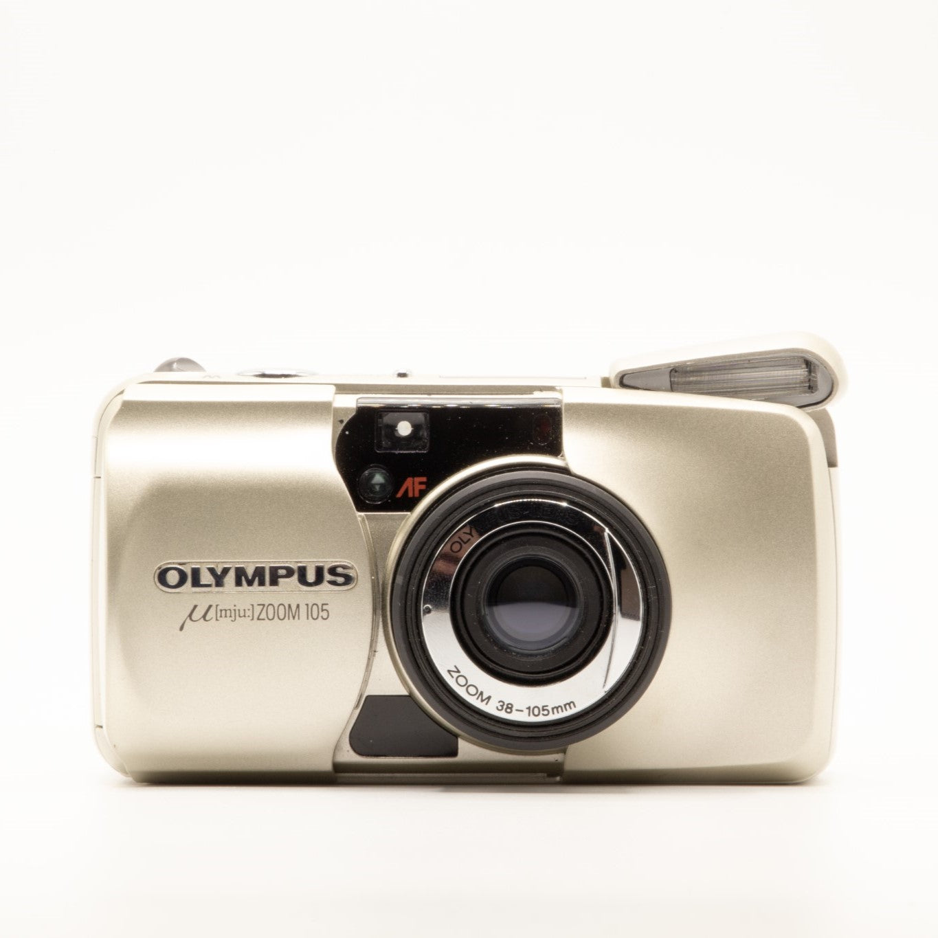 動作確認済 OLYMPUS μ [mju:] ZOOM 105 フィルムカメラ