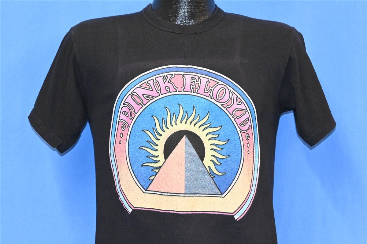 70s Pink Floyd Pyramid Eclipse 1972 Rock Band t-shirt Small – The