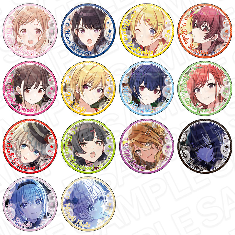 シャニマス よみうりランド オーロラカンバッジ 缶バッジ 大崎甜花 甜