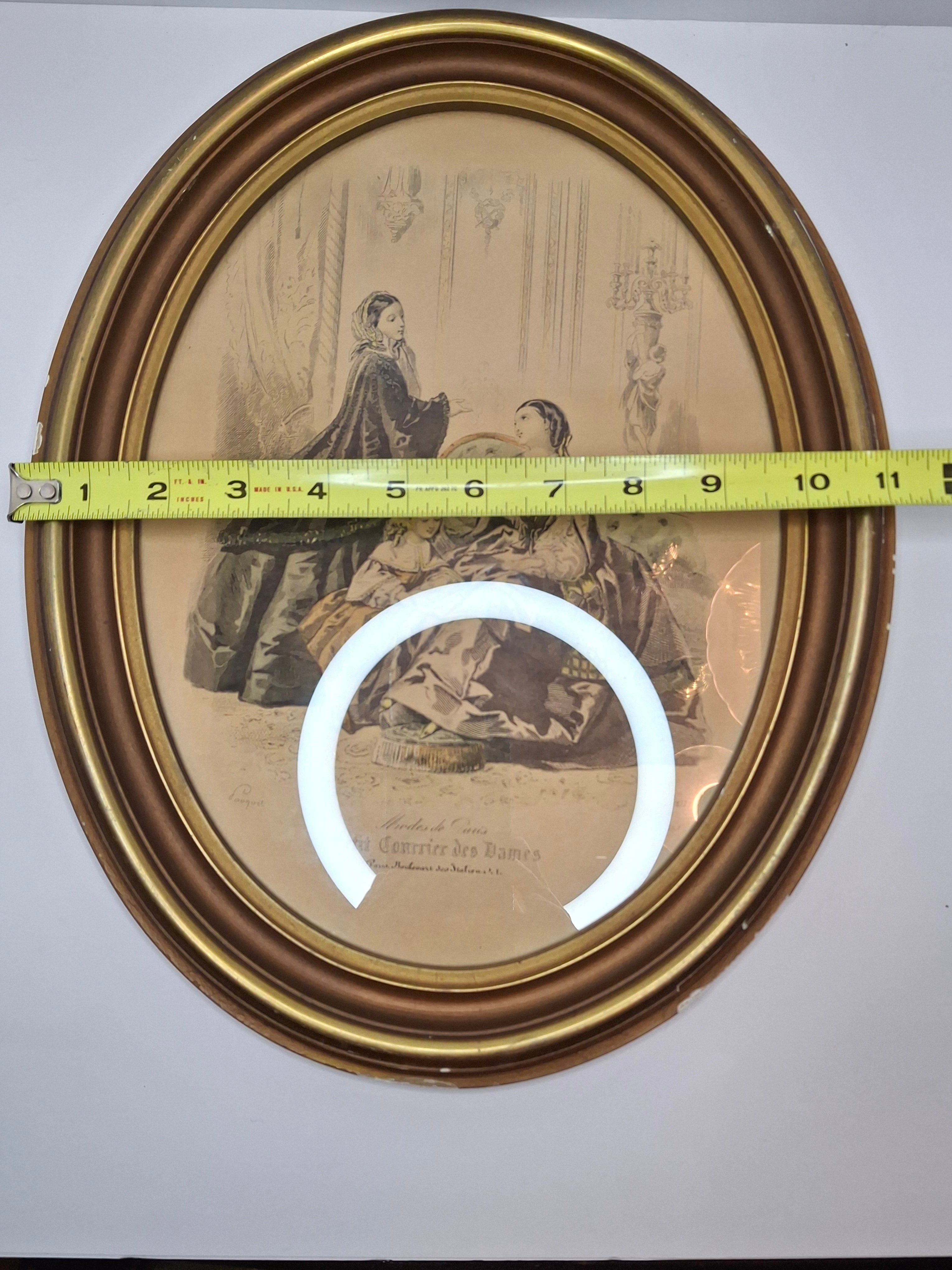 1830s French Fashion Plate 