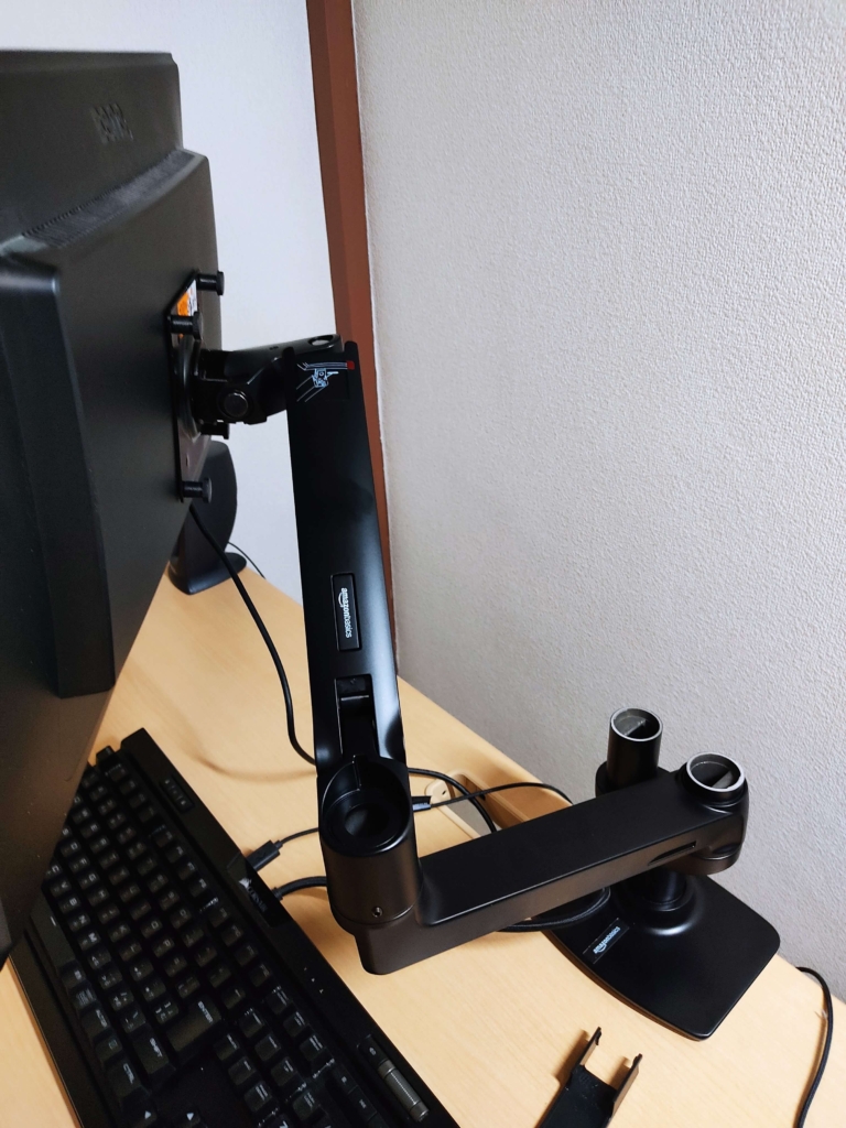 Amazon basic モニターアーム アマゾン エルゴトロンOEM Amazon.co.jp