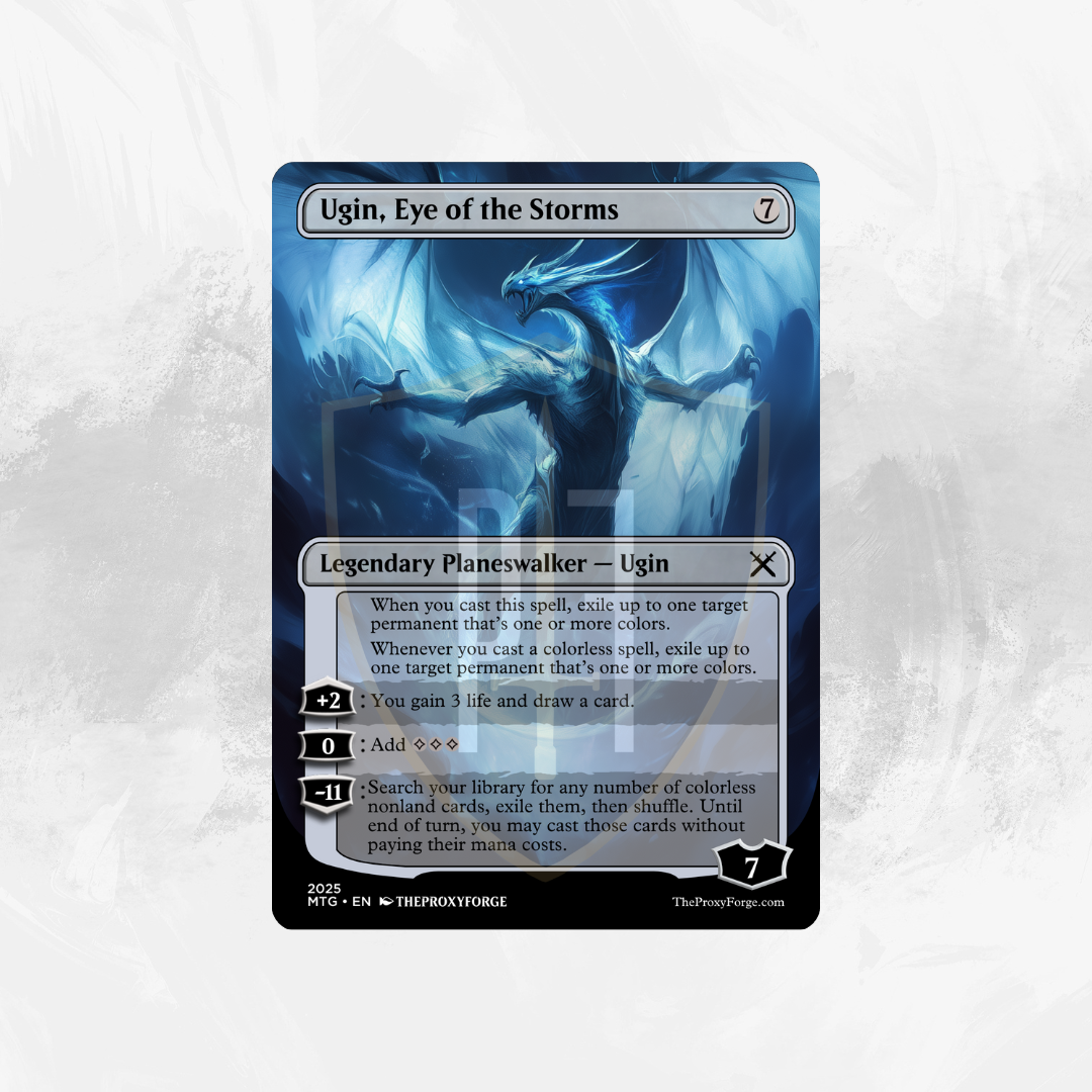 MTG 嵐の目、ウギン 英語 2枚 タルキール TDK 嵐の目、ウギン TDM 英語