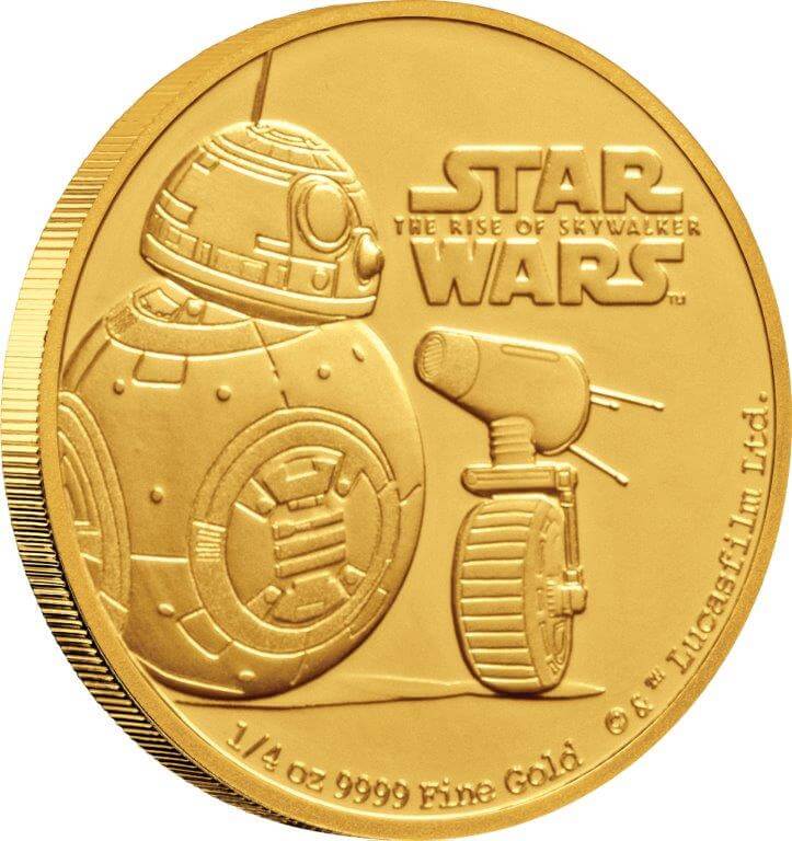 お値下げ☆ STAR WARS スターウォーズ 金貨 ⭐︎GOLD 純金 楽天市場