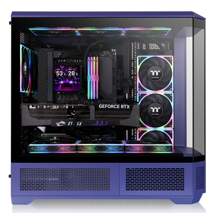 tc2_funnyPCケース 電源700wセット RGB6基搭載 PCケース 電源700w