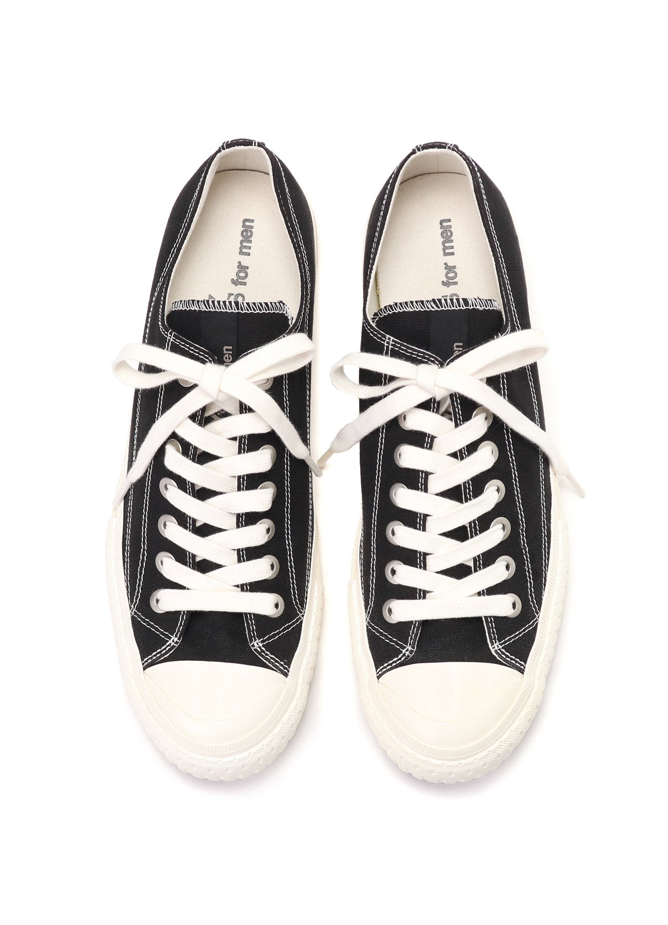 COTTON CANVAS LOW-TOP SNEAKERS – THE SHOP YOHJI YAMAMOTO