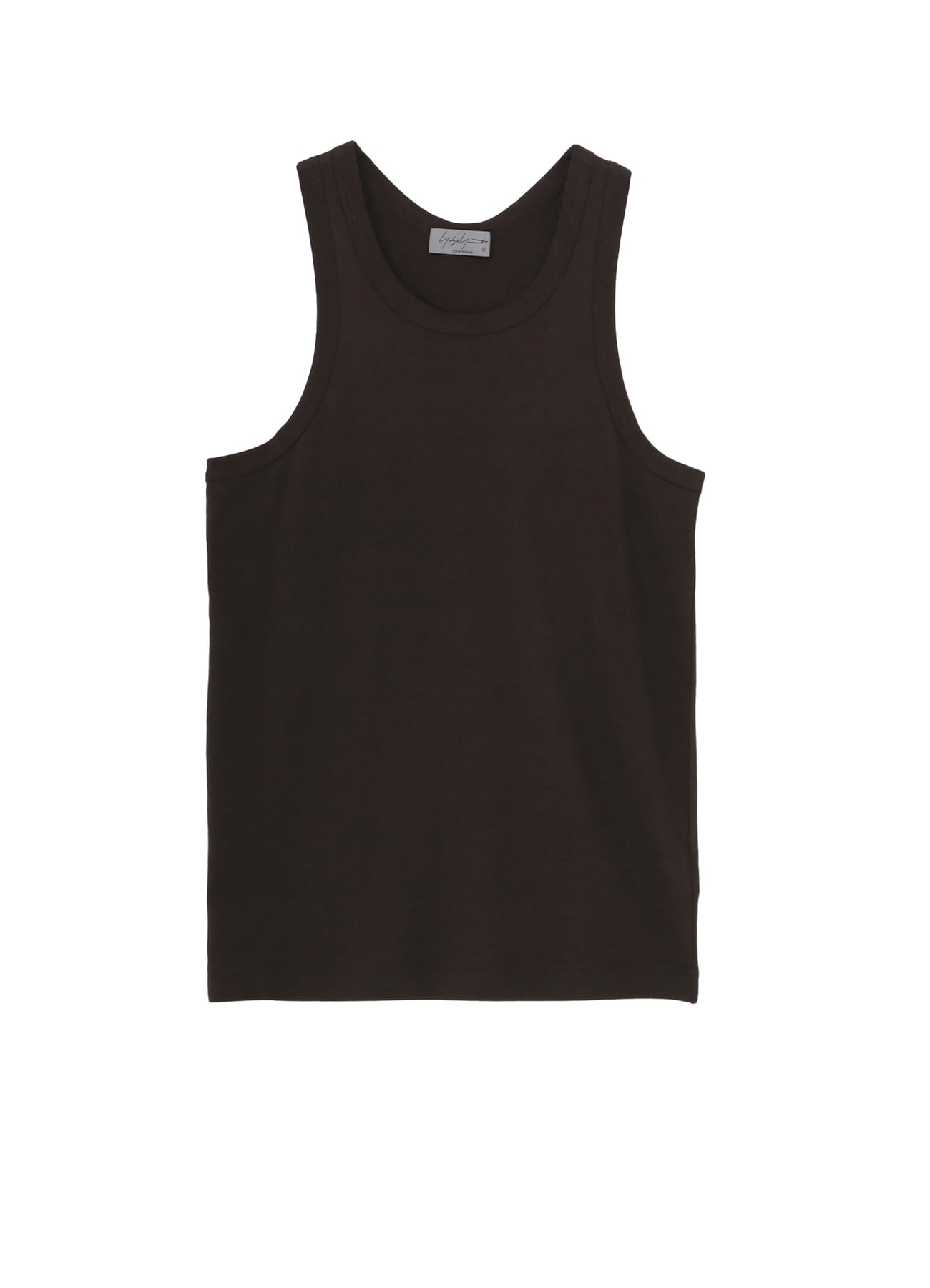 COTTON SINGLE JERSEY X TANK TOP(FREE SIZE Black): Yohji Yamamoto