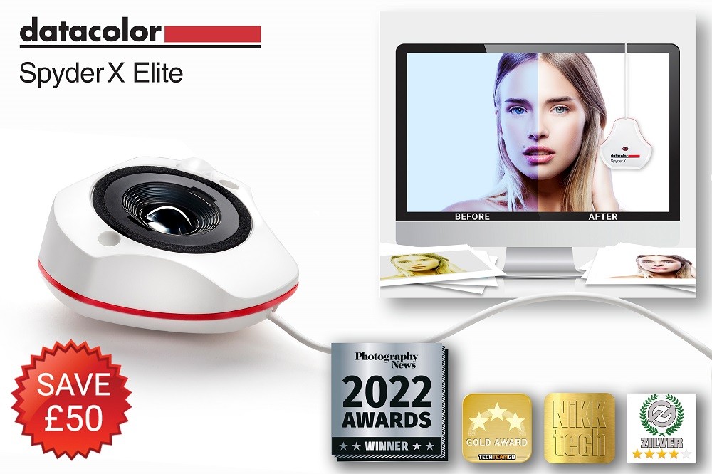 Special offer for Datacolor's awarded Spyder X Elite monitor