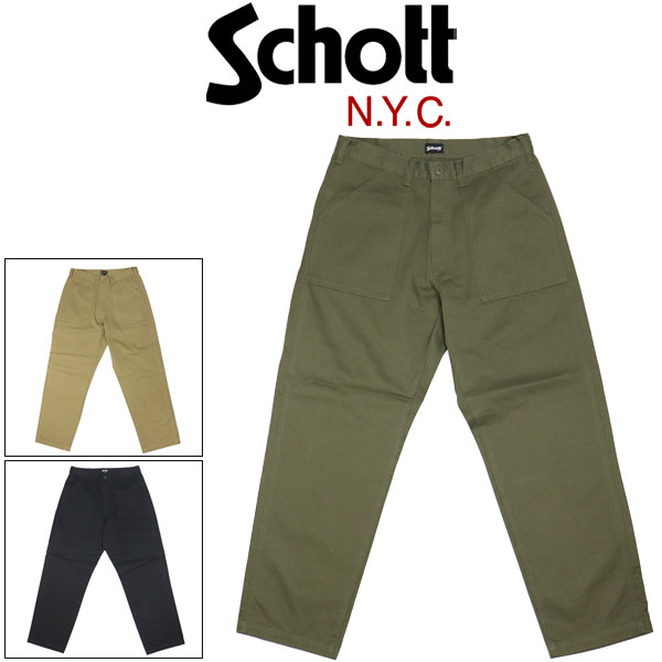 正規取扱店 Schott (ショット) 5910007 CLASSIC BAKER PANTS