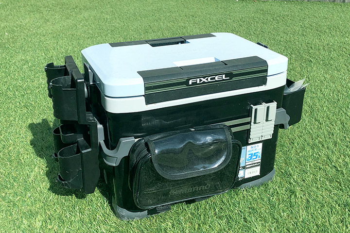 シマノクーラーフィクセルライト アジクーラー バッテリー・スキマー付き