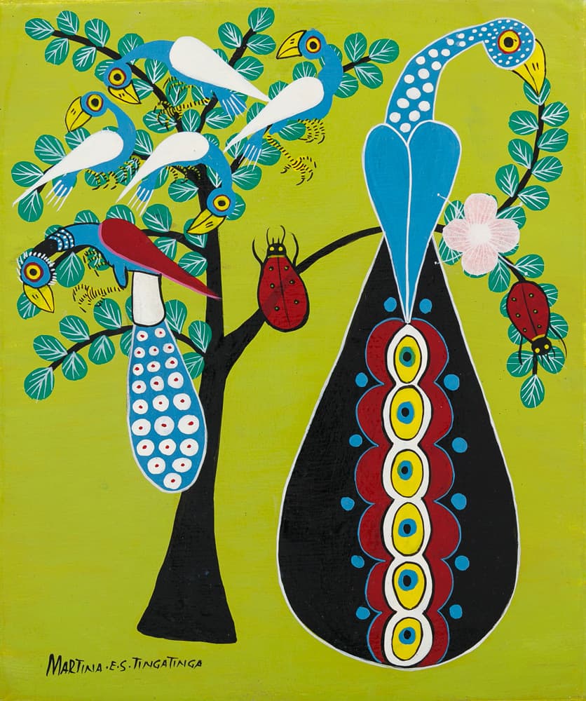 鳥 - ティンガティンガオンラインショップ