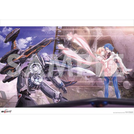 劇場版マクロスΔ 絶対LIVE!!!!!!」公開告知ポスターB2サイズ