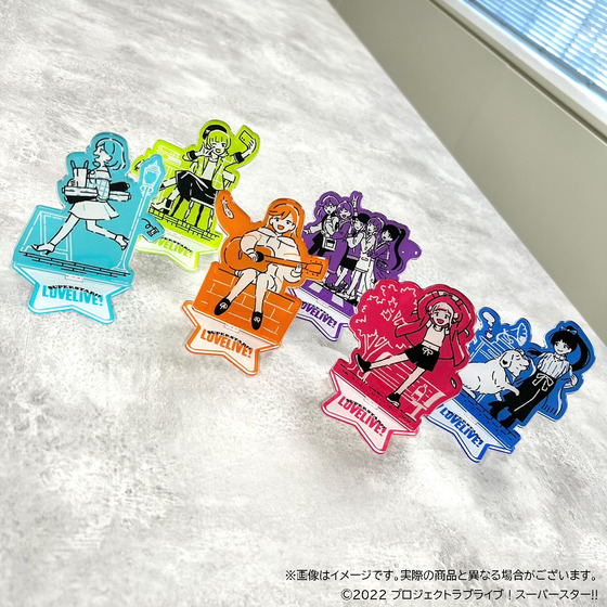 ラブライブ！スーパースター!! アクリルスタンド（全6種） | A-on STORE