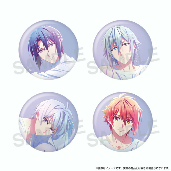 大崎甜花 Over the prism 公式φ75mmオーロラ缶バッジ