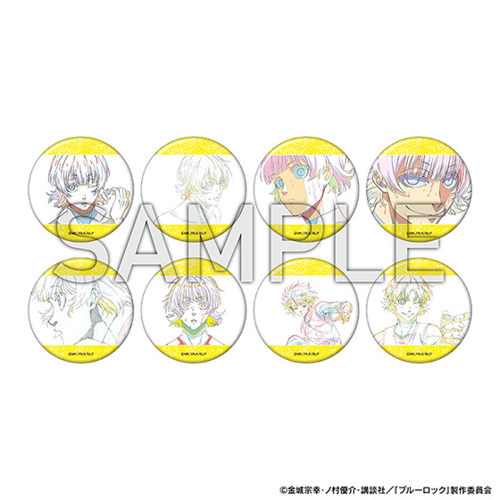 ブルーロック展 ブルロ展 義城推しキャラ缶バッジ 凪誠士郎 ブルー