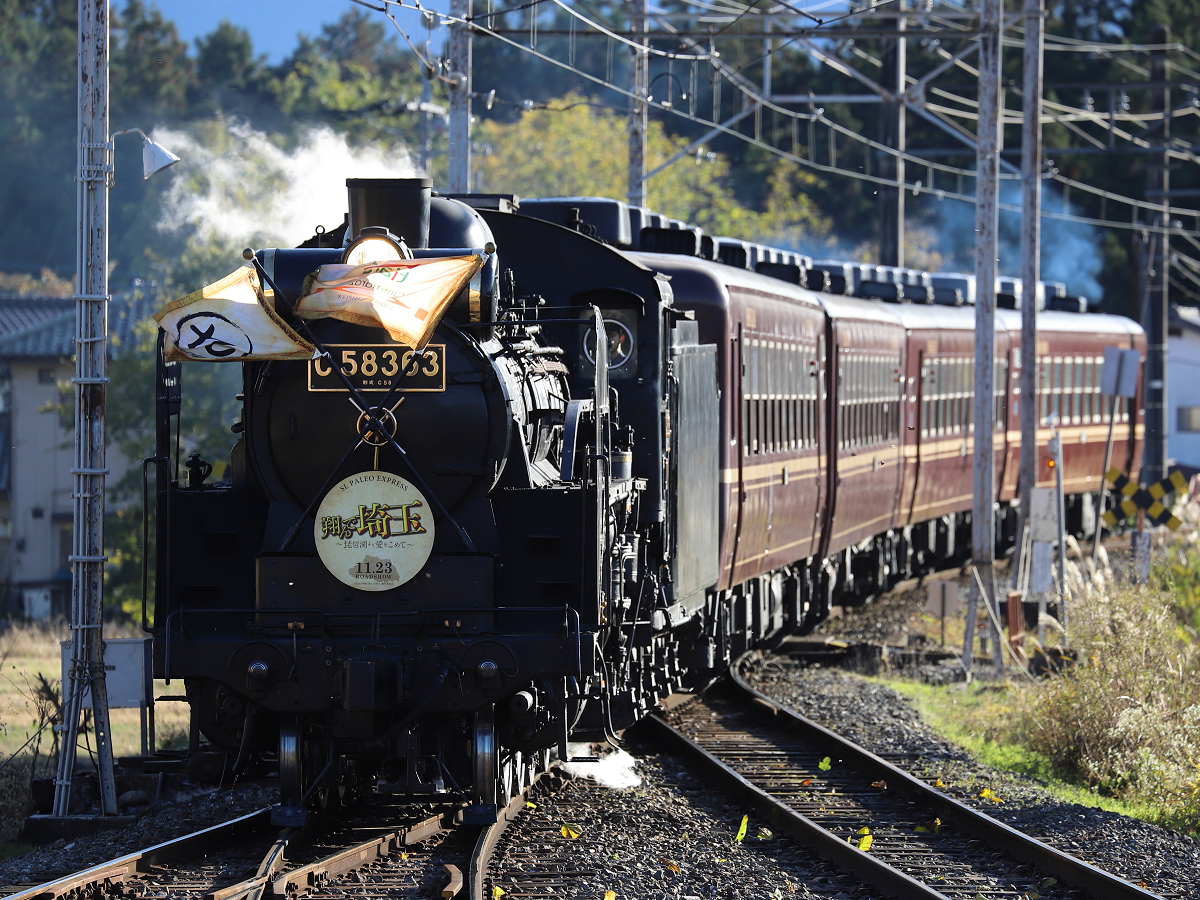 EOS6D MarkⅡ試運転 その2 秩父鉄道「パレオエクスプレス