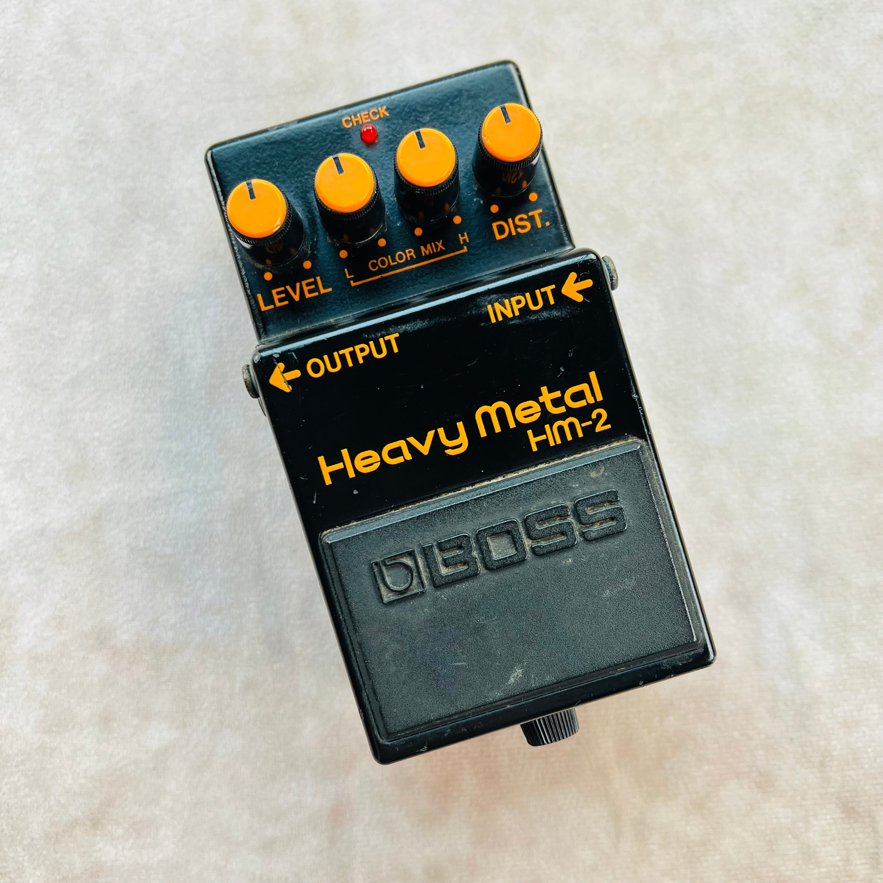 Boss HM-2 Heavy Metal (Black Label) 1988 - 1992 - Black | Tone Wolf