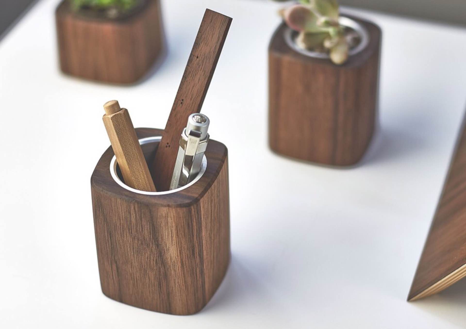 Grovemade Wooden Pen Cup — Tools and Toys