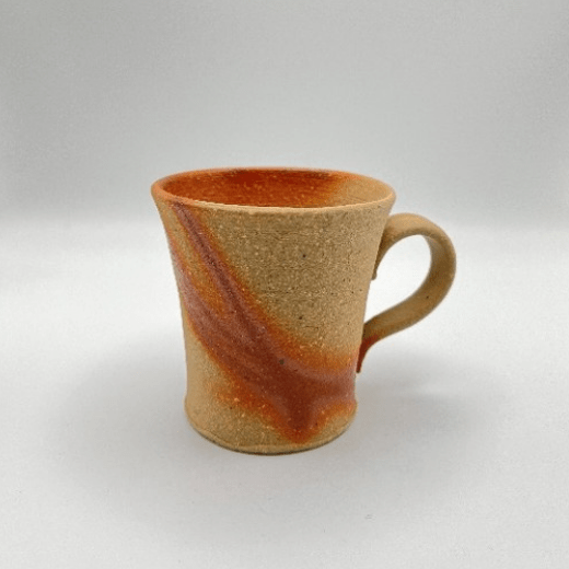 備前焼】窯変ぐい呑 作家：御幡康照