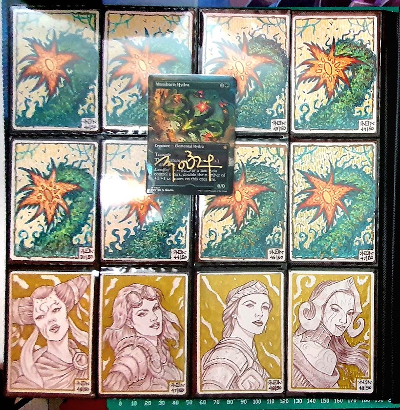 チビ・ドラゴン スケッチアート MTG Amy Weber チビ・ドラゴン