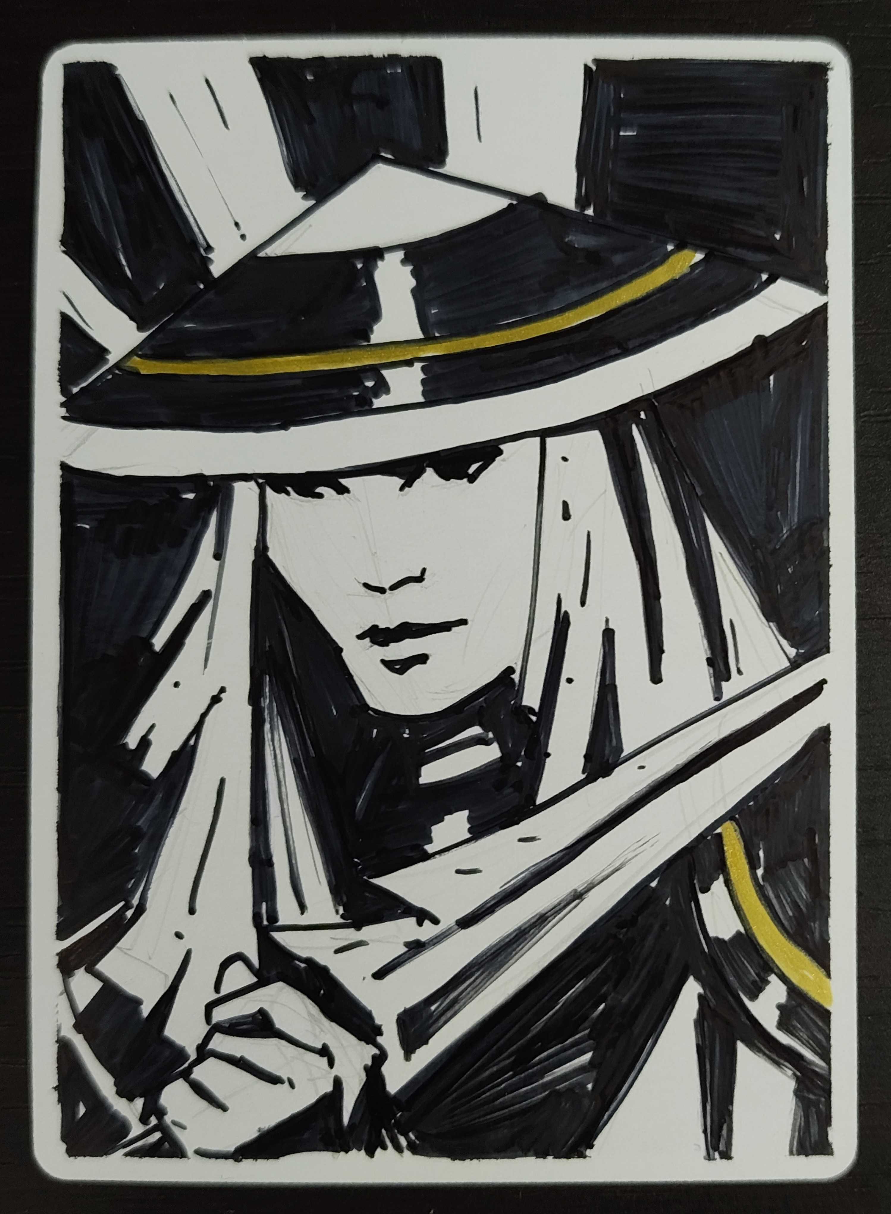 カ*デ様 旋風のごとき否定 アーティストプルーフ MTG 旋風のごとき否定