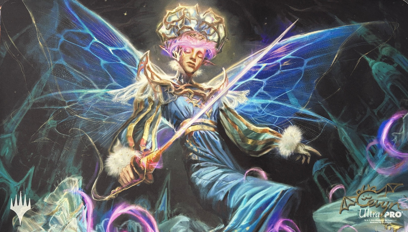 未使用】MTG 銀のゴーレム、カーン プレイマット ウルトラプロ 公式