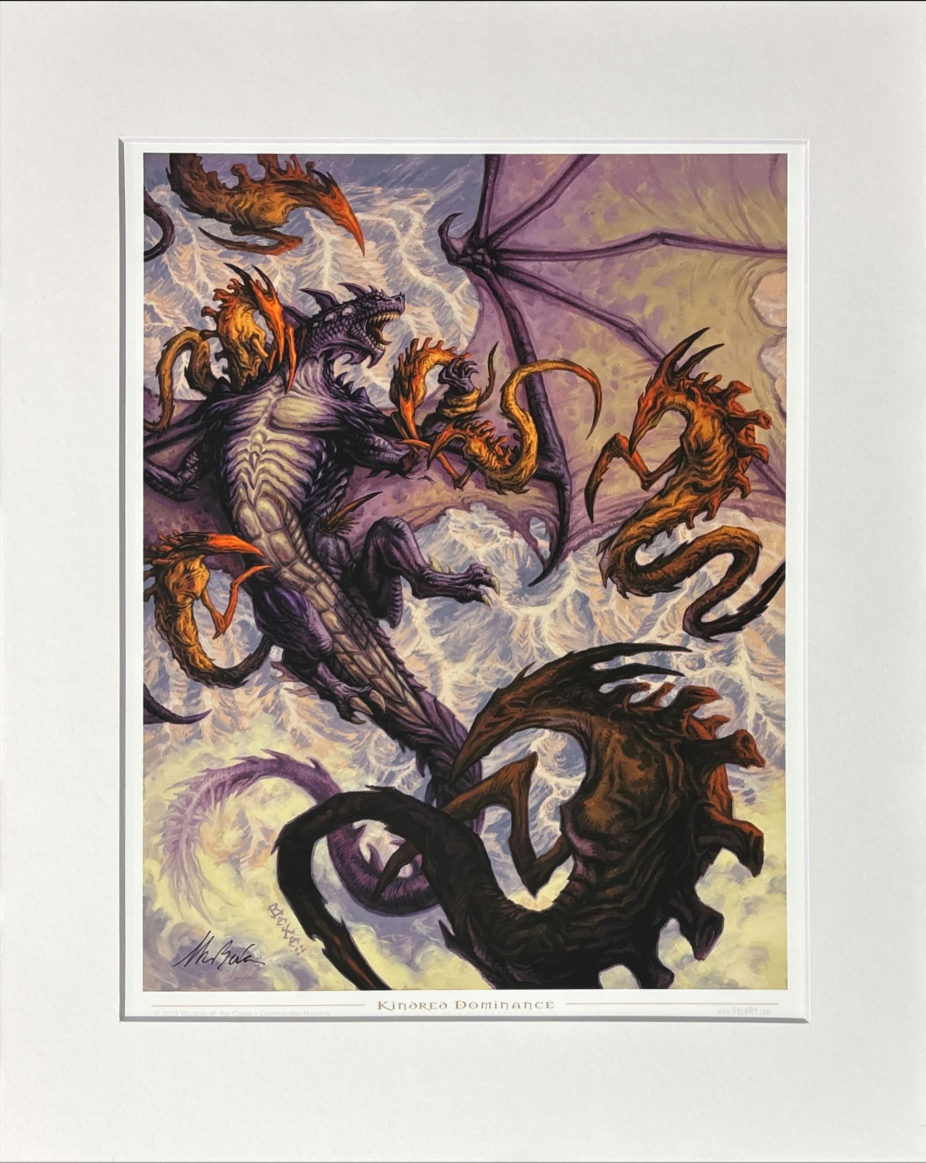 エムラクール the AeonsTornアート作品 複製原画) MTG マジック