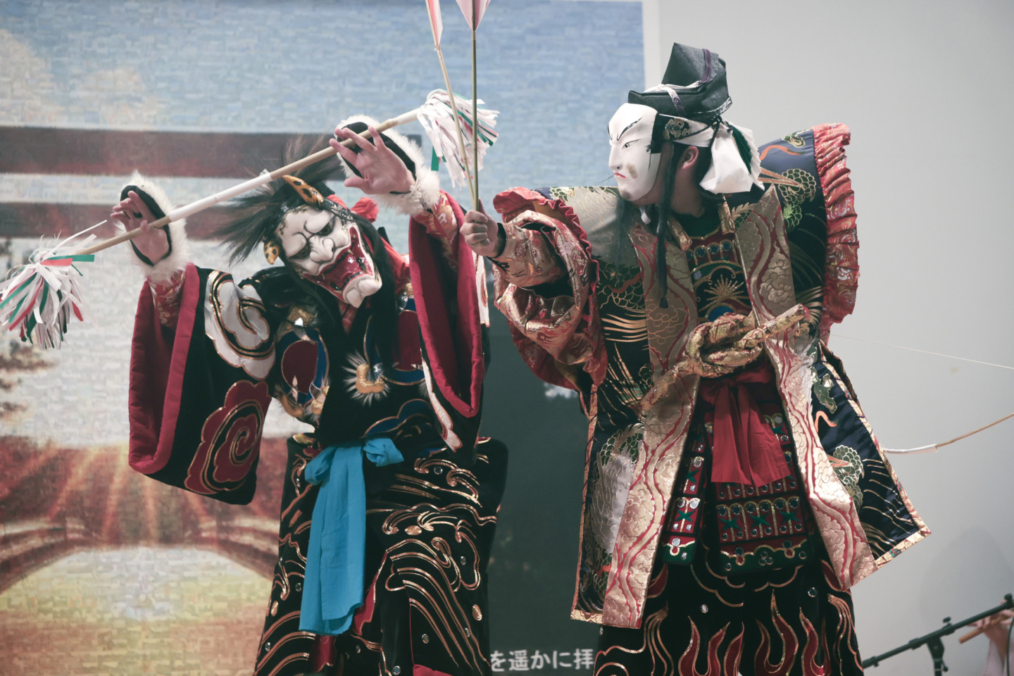 面めん備中神楽面手名槌命清巳作吉備のおもて荒神神楽舞踊大衆演劇