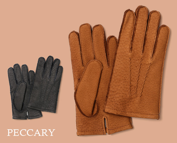 東京ヒマワリ / KURODA(クロダ) ペッカリー カシミヤ100％裏地 三本山