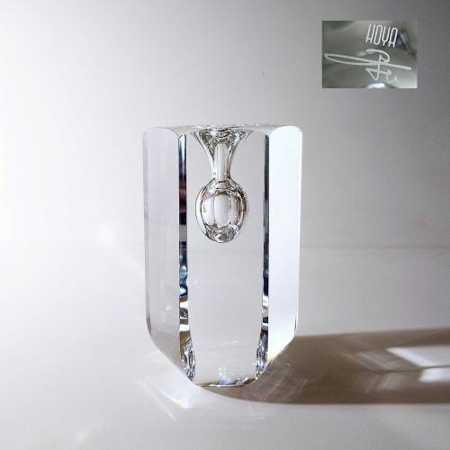佐々文夫(ささふみお)デザイン【HOYA CRYSTAL】ホヤクリスタル