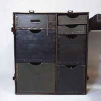 米軍ミリタリー フィールドデスク ヴィンテージ キャビネット(チェスト