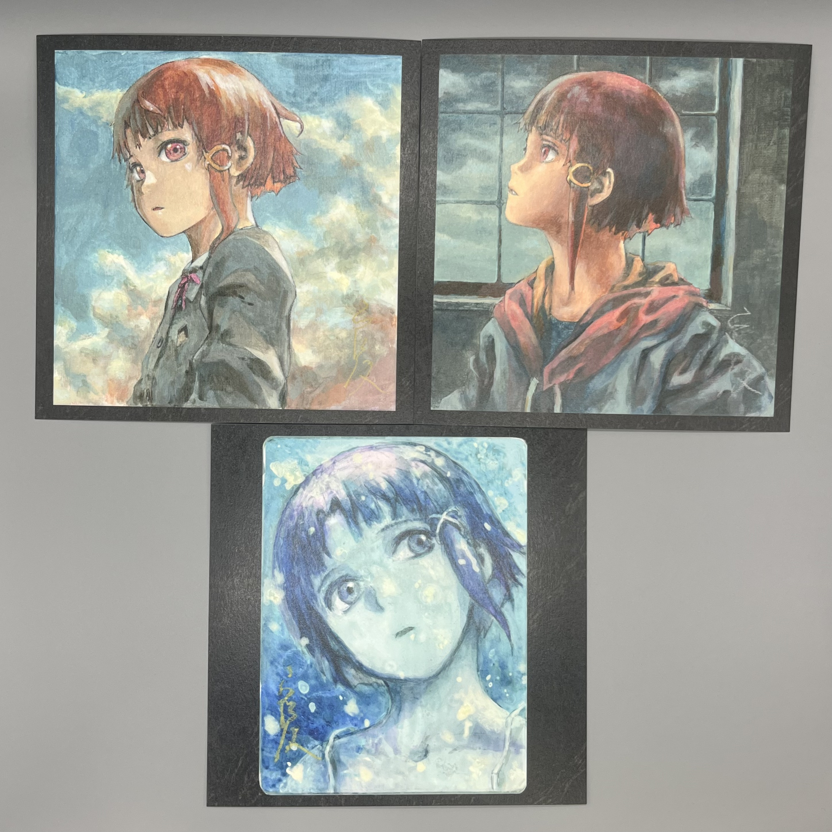 serial experiments lain 常影画廊小図録 7 イラスト集 serial