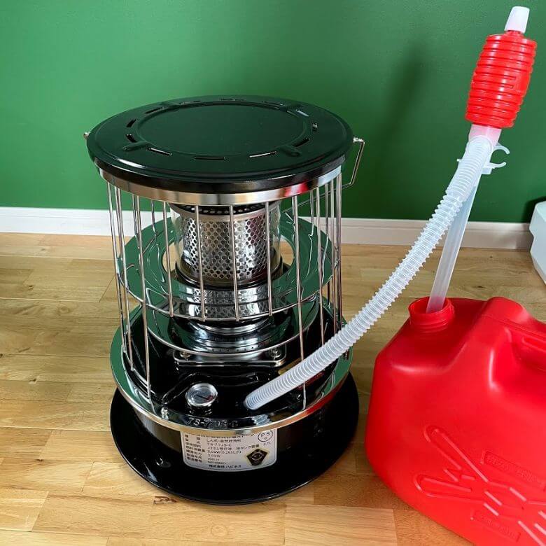 NEWアルパカ 自然対流形ストーブ TS-77JS-C ケース付き M2845 NEW