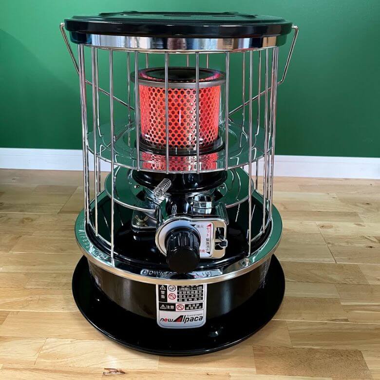 NEWアルパカ 自然対流形ストーブ TS-77JS-C ケース付き M2845 NEW