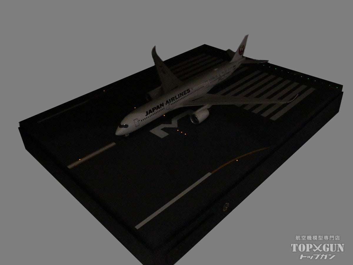 滑走路 進入灯 空港ジオラマ 1/500 着陸体勢 フルスクラッチ 航空機