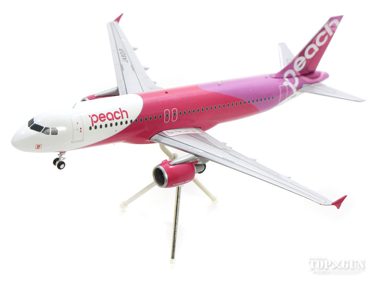Gemini200 A320 Peach Aviation JA801P 1號（含支架）1/200 *金屬製成